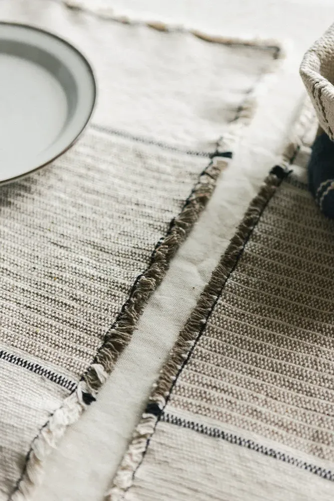 Polanco Handloom Placemats Set of 4 - Cotton