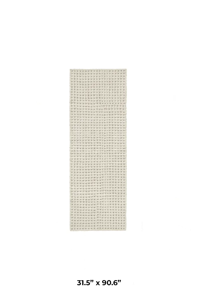 Reveal Wool Area Rug - Linen