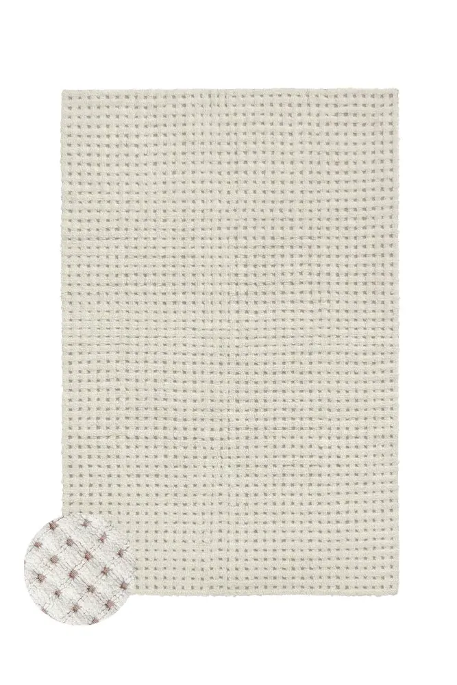 Reveal Wool Area Rug - Linen