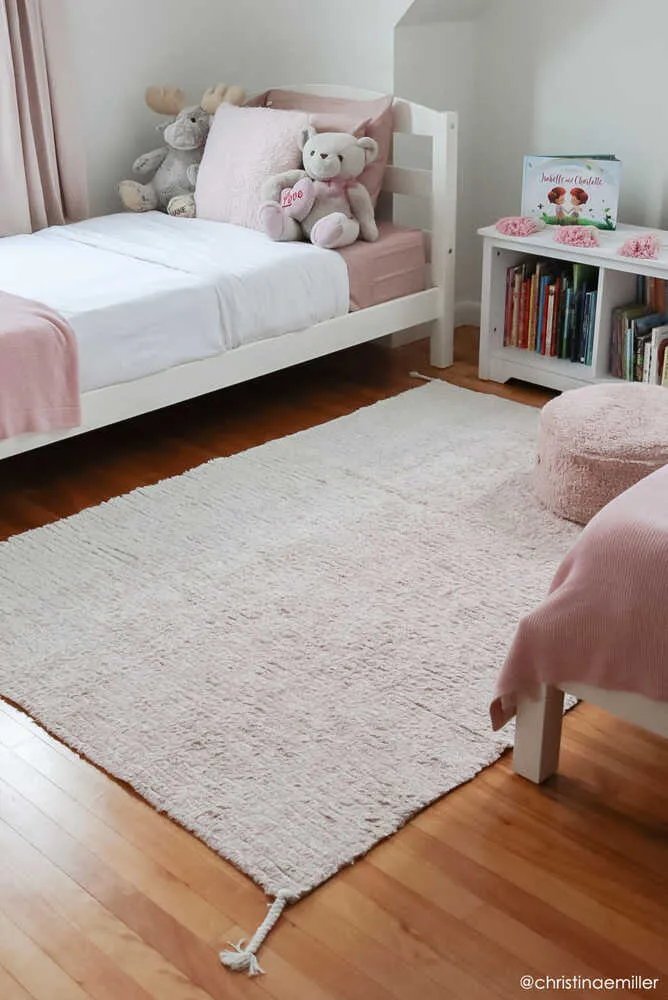Reversible Washable Rug - Gelato Pink