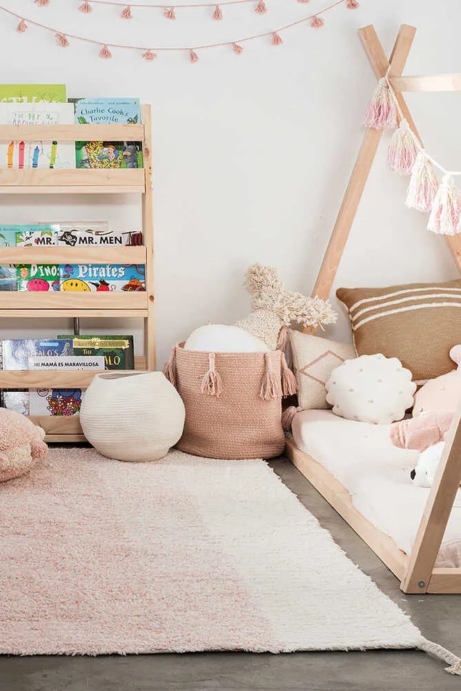 Reversible Washable Rug - Gelato Pink