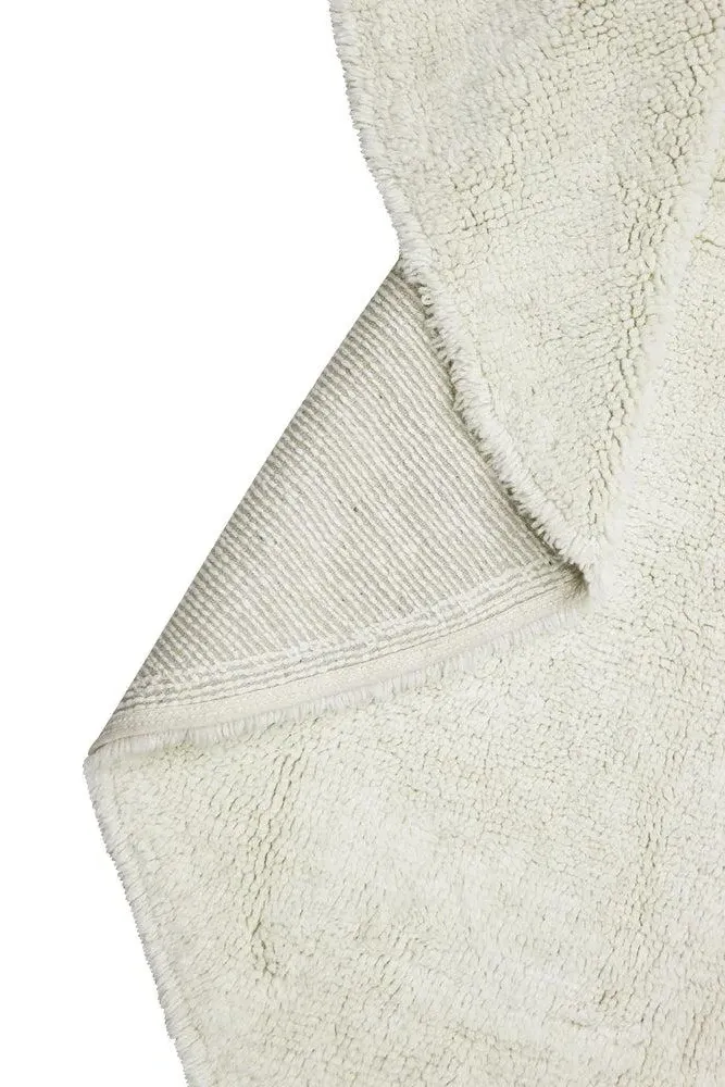 Round Rug Natural - Wool