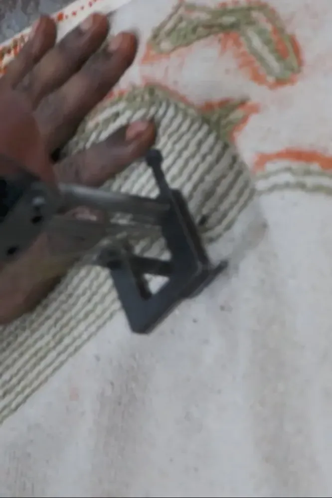 Rugcycled Round Washable Rug - World Map