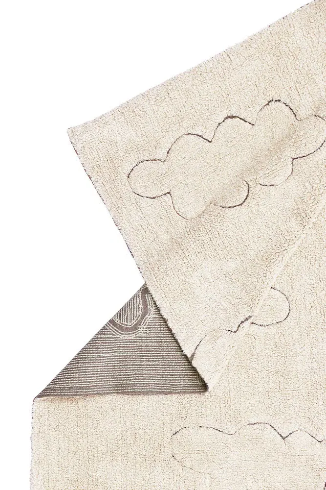 Rugcycled Washable Rug Clouds 4'7" x 6'7"