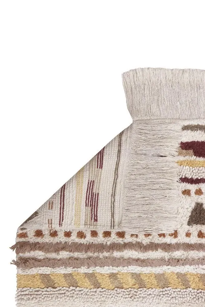 Sistan Washable Area Rug 4'7" x 6'7" - Multi-Color