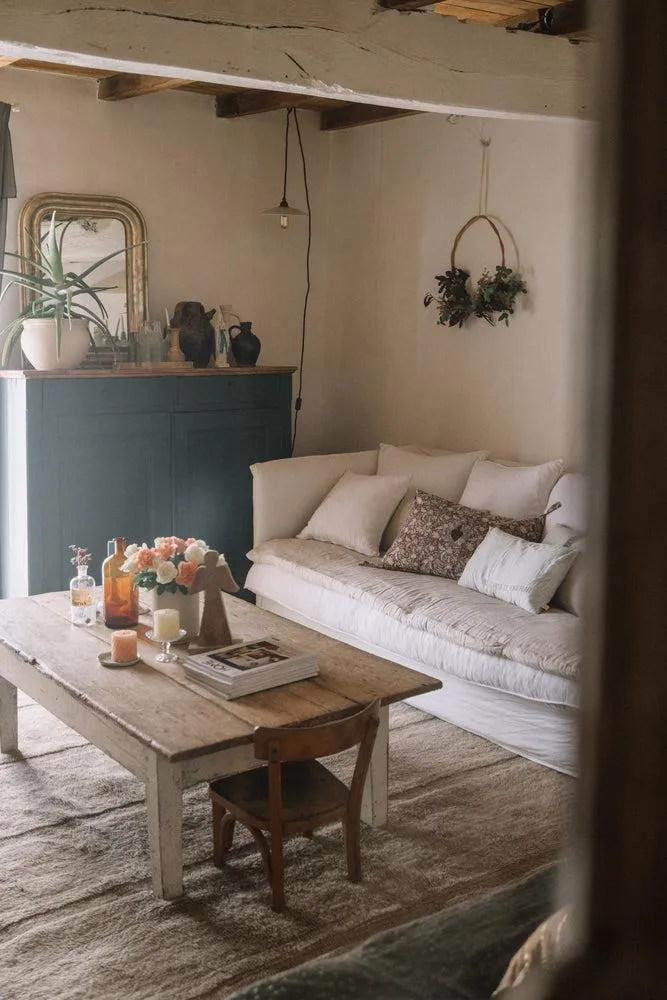 Steppe Area Rug - Beige, Wool