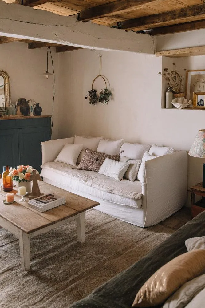 Steppe Area Rug - Beige, Wool