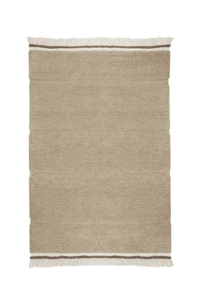 Steppe Area Rug - Beige, Wool