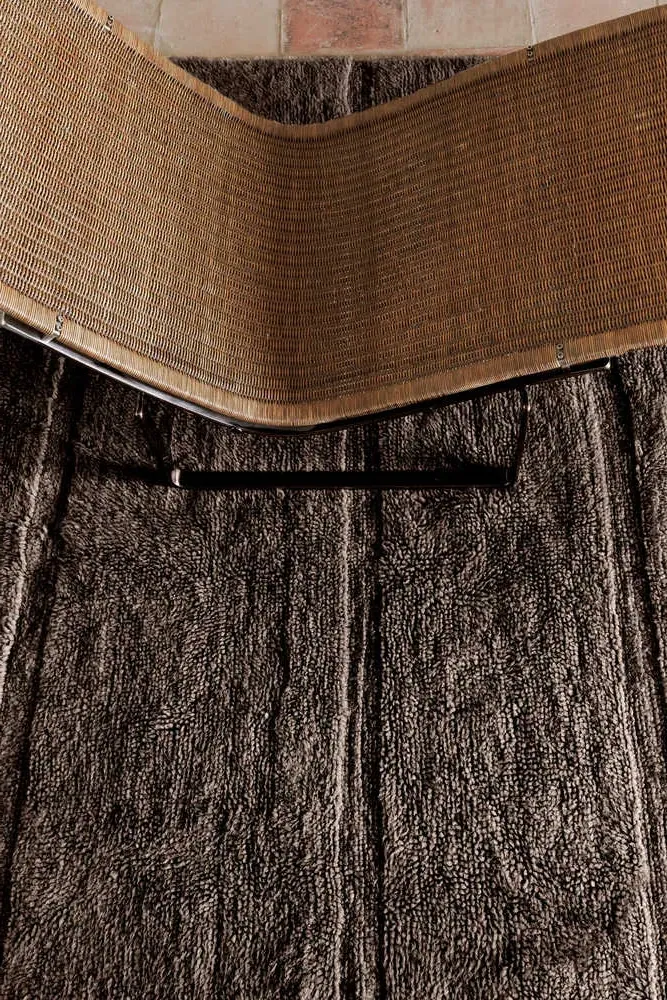 Steppe Area Rug - Brown, Wool