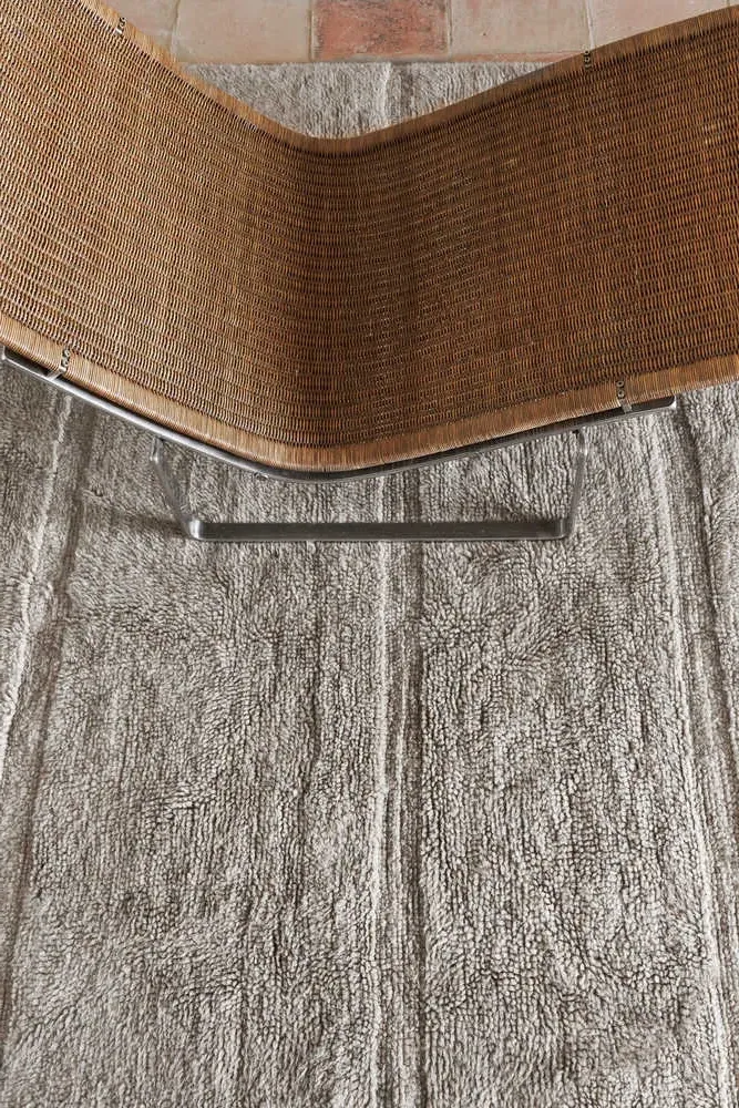 Steppe Area Rug - Grey, Wool