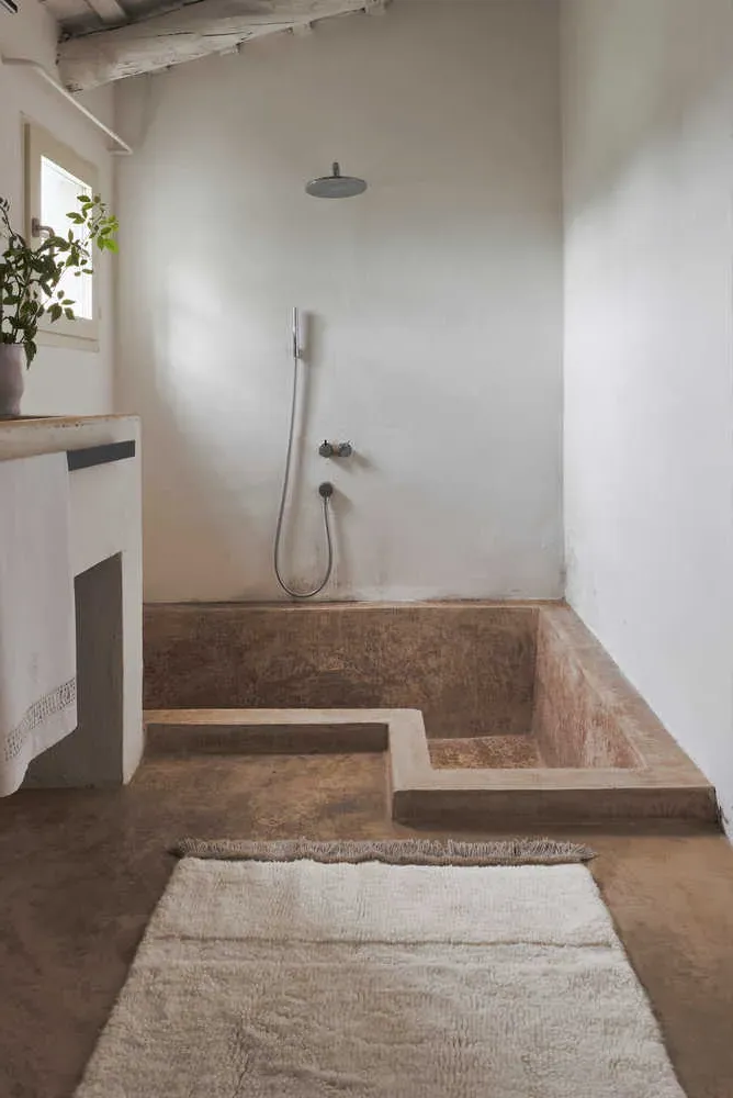 Steppe Area Rug - White, Wool