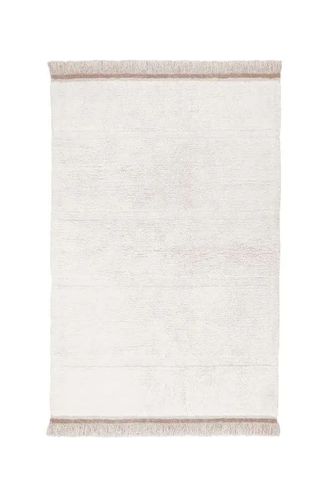 Steppe Area Rug - White, Wool