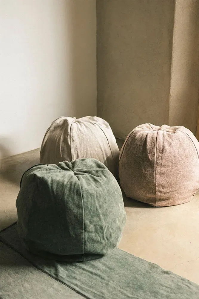 Stonewashed Puff - Soil Brown, Canvas