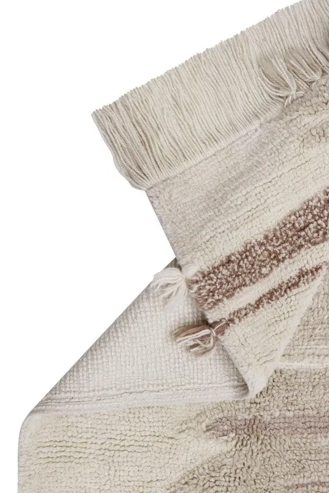 Suf Wool Area Rug - Natural