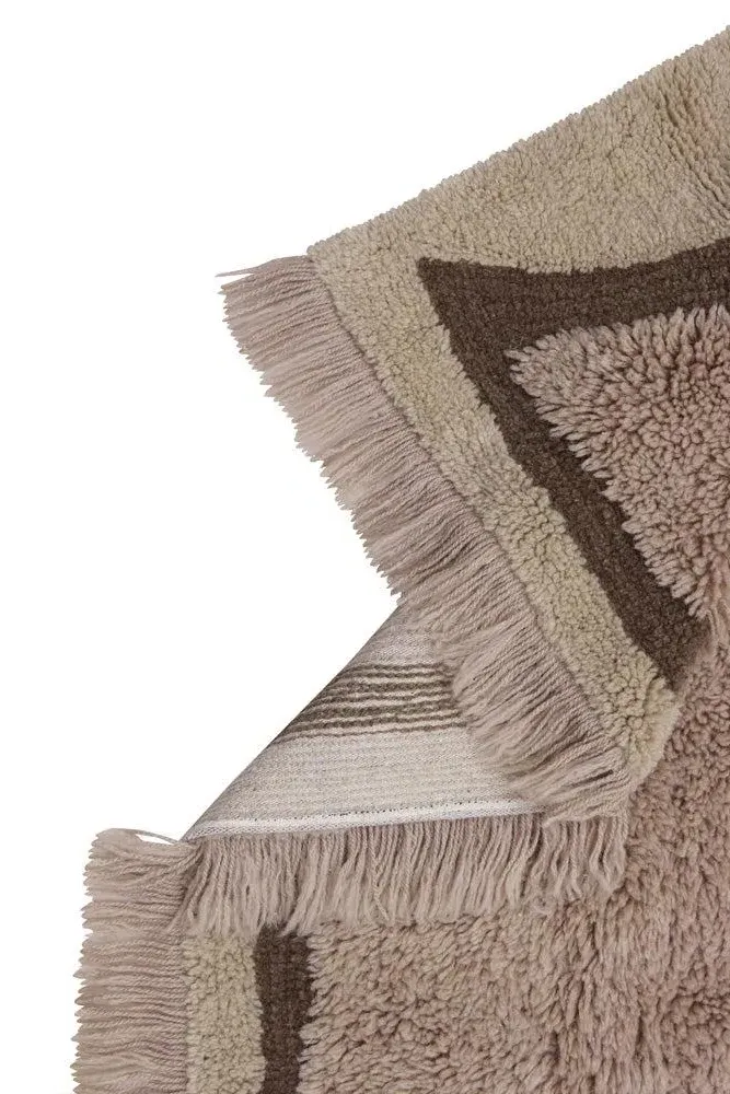 Suf Wool Area Rug - Taupe