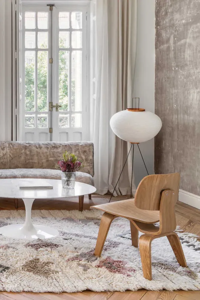 Tuba Wool Area Rug - Multicolor