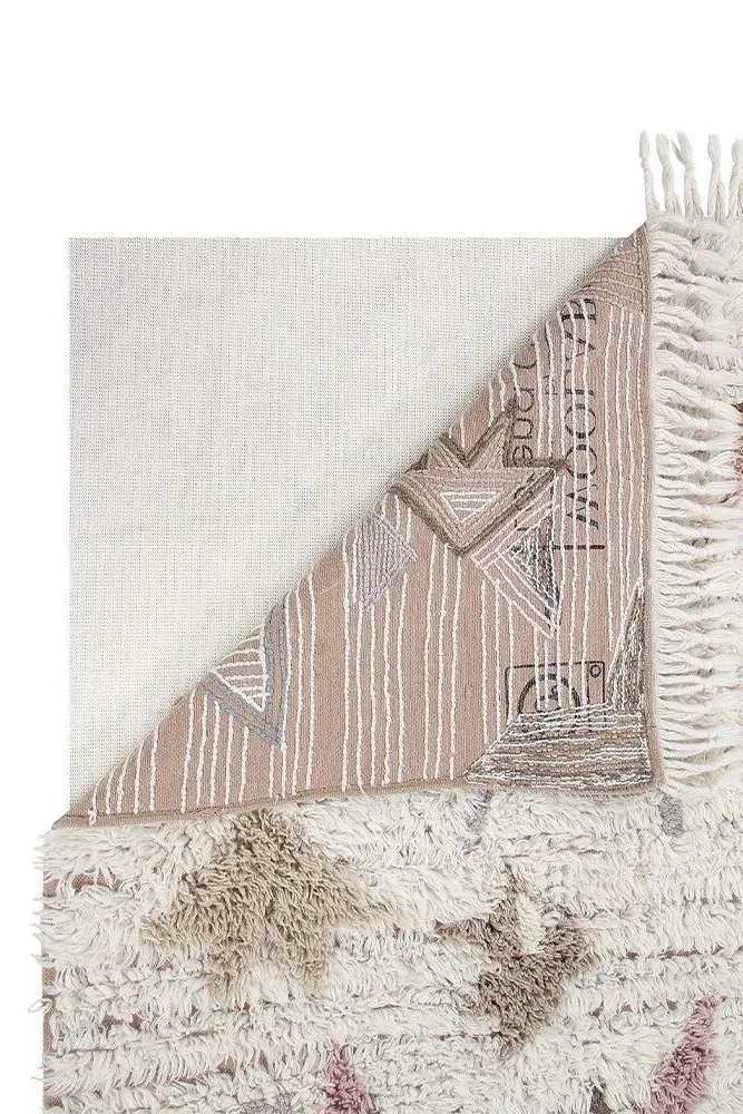 Tuba Wool Area Rug - Multicolor