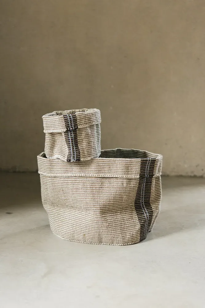 Tule Handloom Basket - Natural