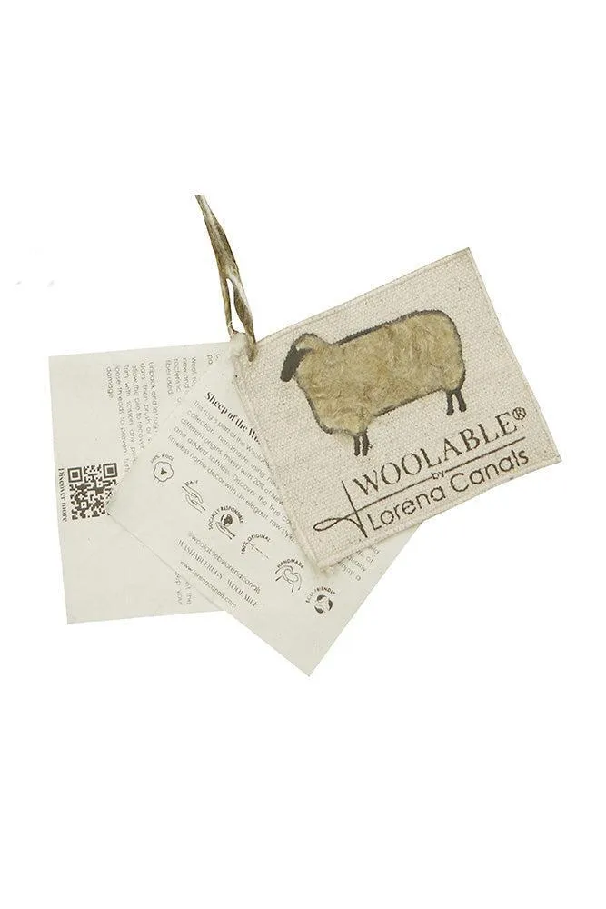 Tundra Area Rug - Beige, Wool