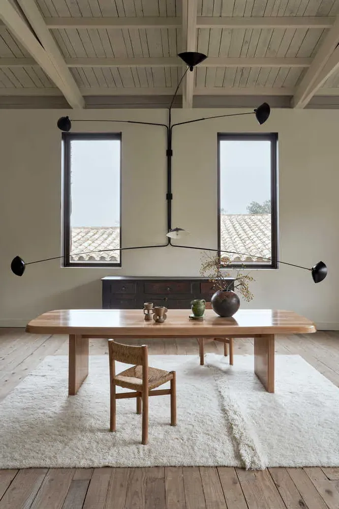 Tundra Area Rug - White, Wool