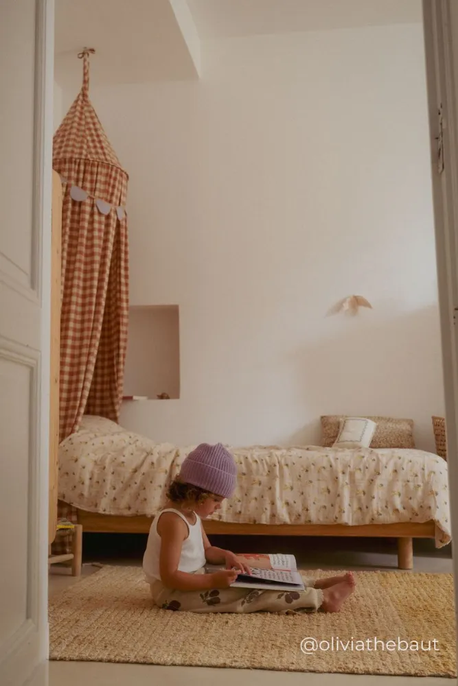 Twin Reversible Washable Rug - Amber