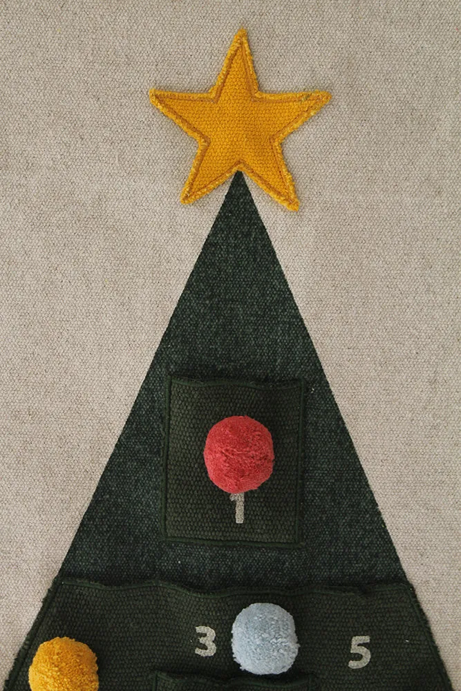Wall Hanger Christmas Calendar - Duck Green