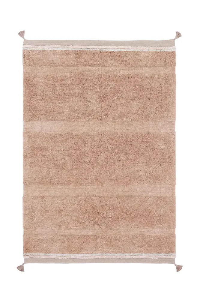 Washable Area Rug Bloom Rose - Rose image