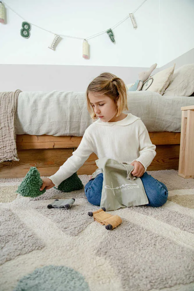 Washable Play Rug Ecocity 4' X 5' 7"