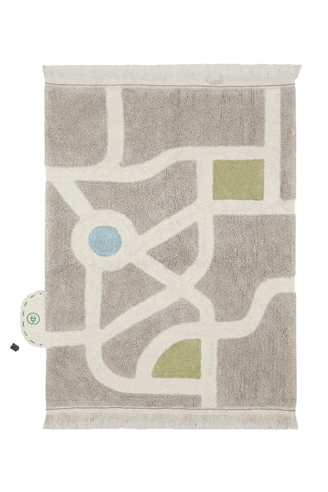 Washable Play Rug Ecocity 4' X 5' 7"