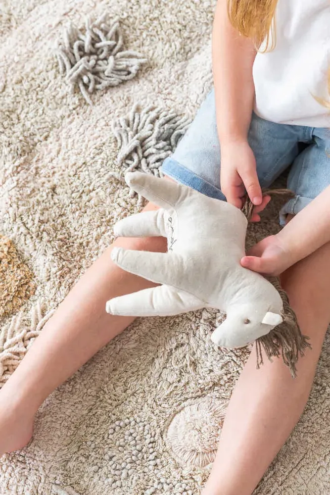 Washable Play Rug Path Of Nature 4' X 5' 3"