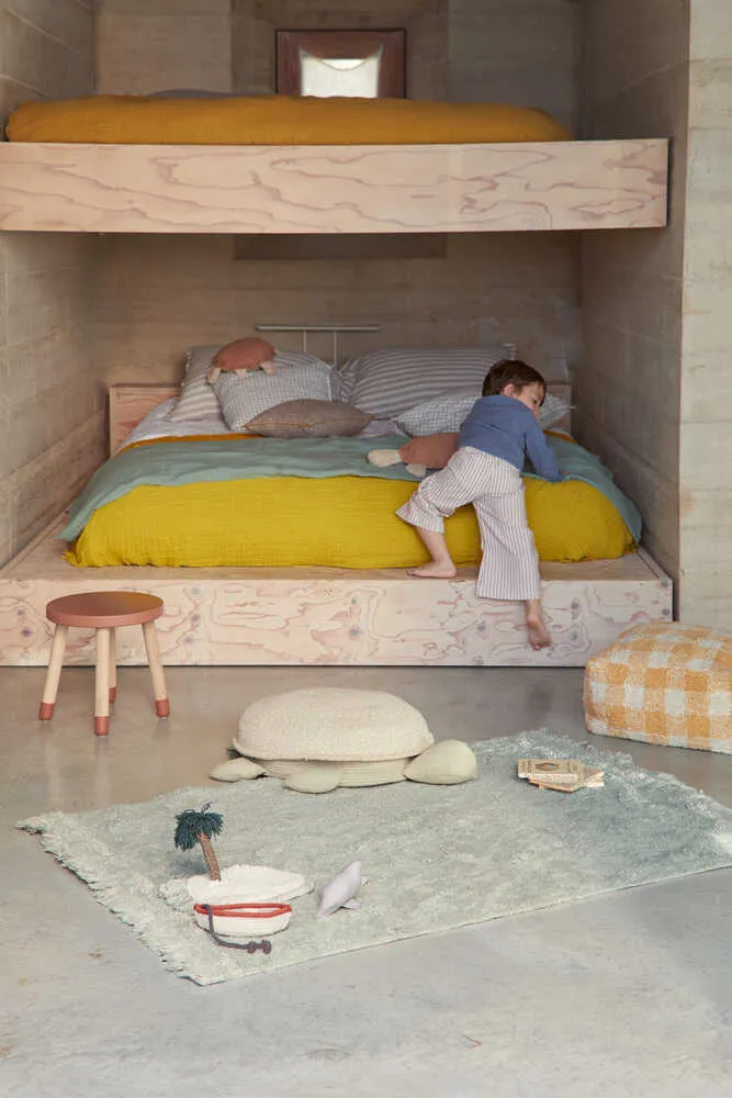 Washable Play Rug Waves 3' X 4' 3"