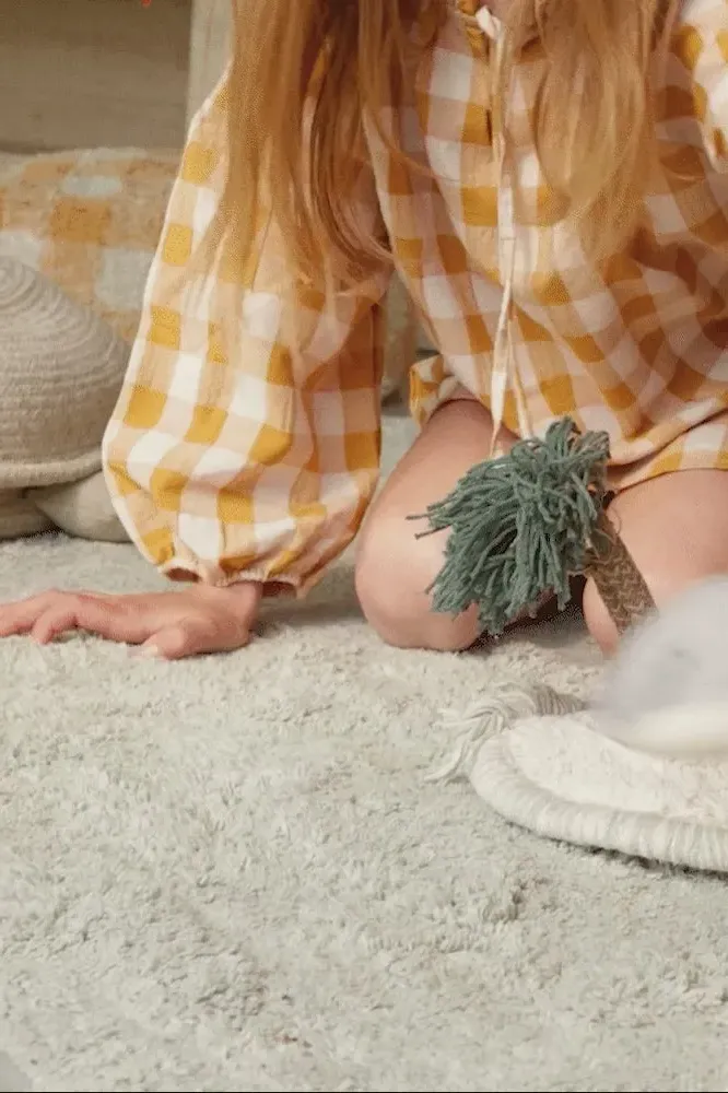 Washable Play Rug Waves 3' X 4' 3"