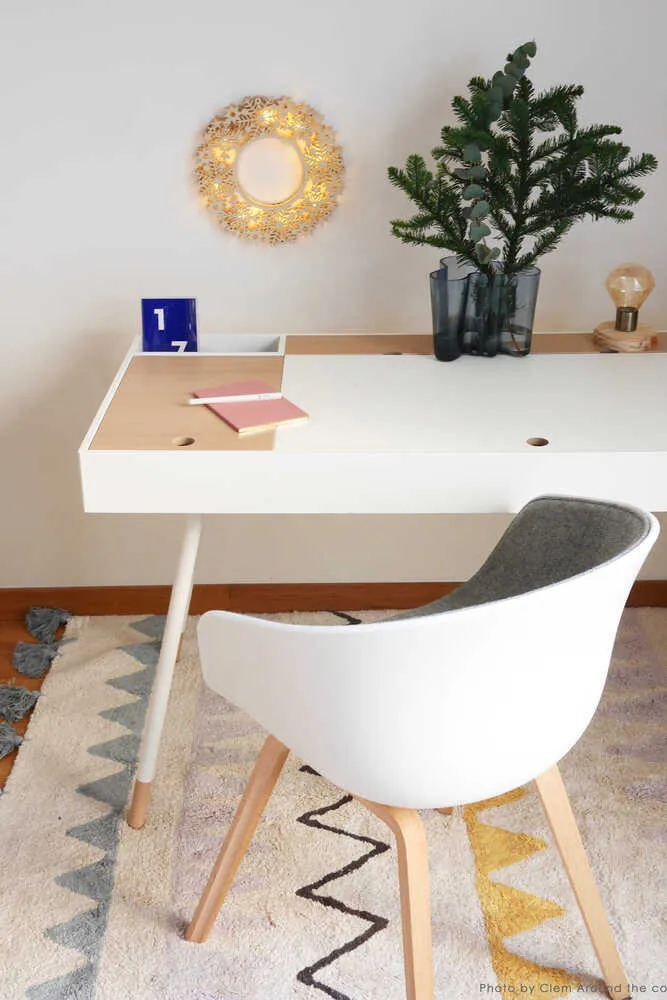 Washable Rug Azteca - Blue