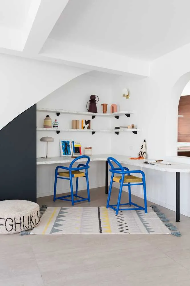 Washable Rug Azteca - Blue