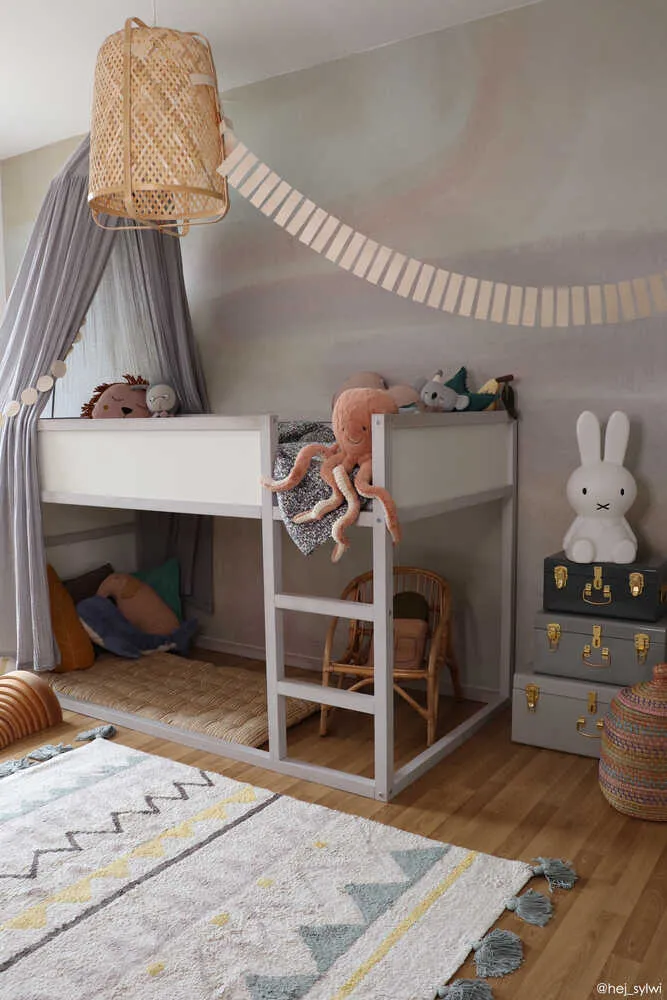 Washable Rug Azteca - Blue