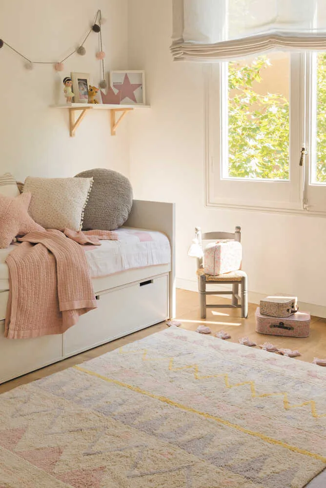 Washable Rug Azteca - Nude