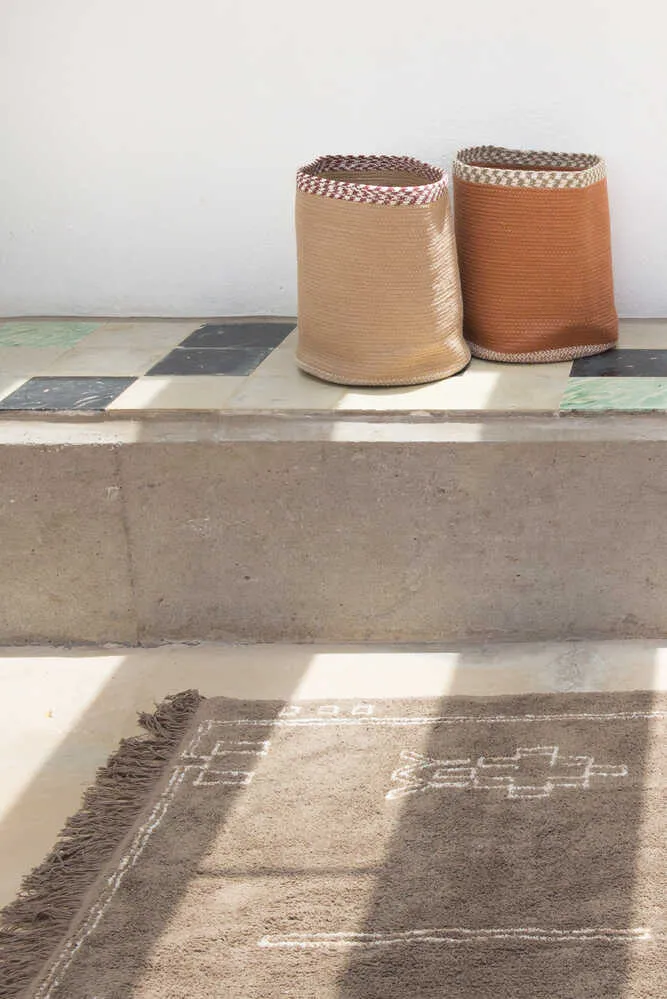 Washable Rug Kerman - Brown