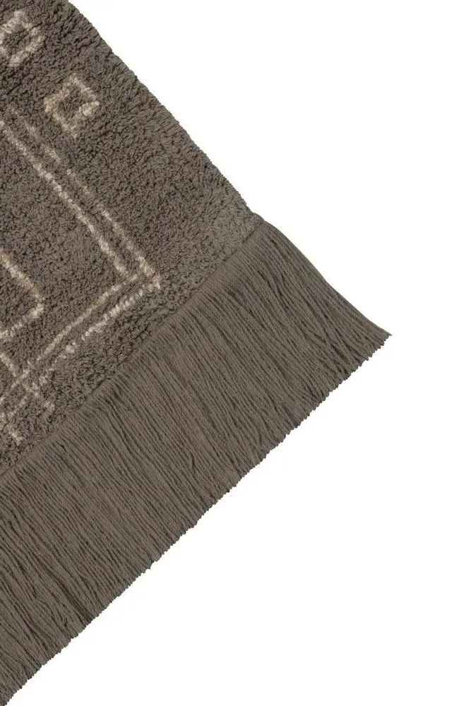 Washable Rug Kerman - Brown