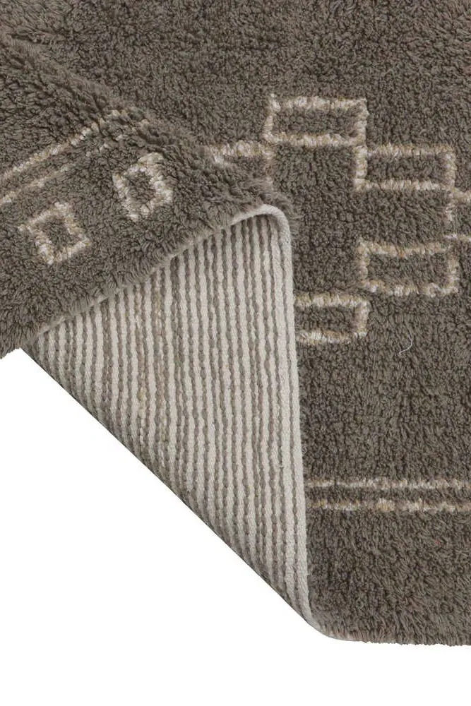 Washable Rug Kerman - Brown