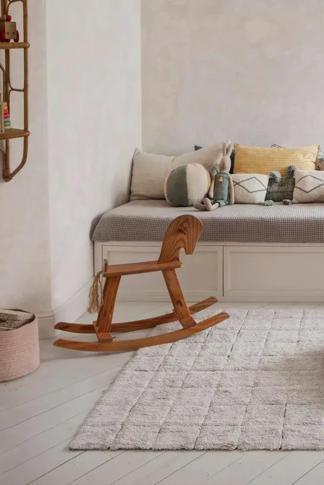 Washable Rug Mosaic 4' x 5'3" - Toffee Brown, Cotton