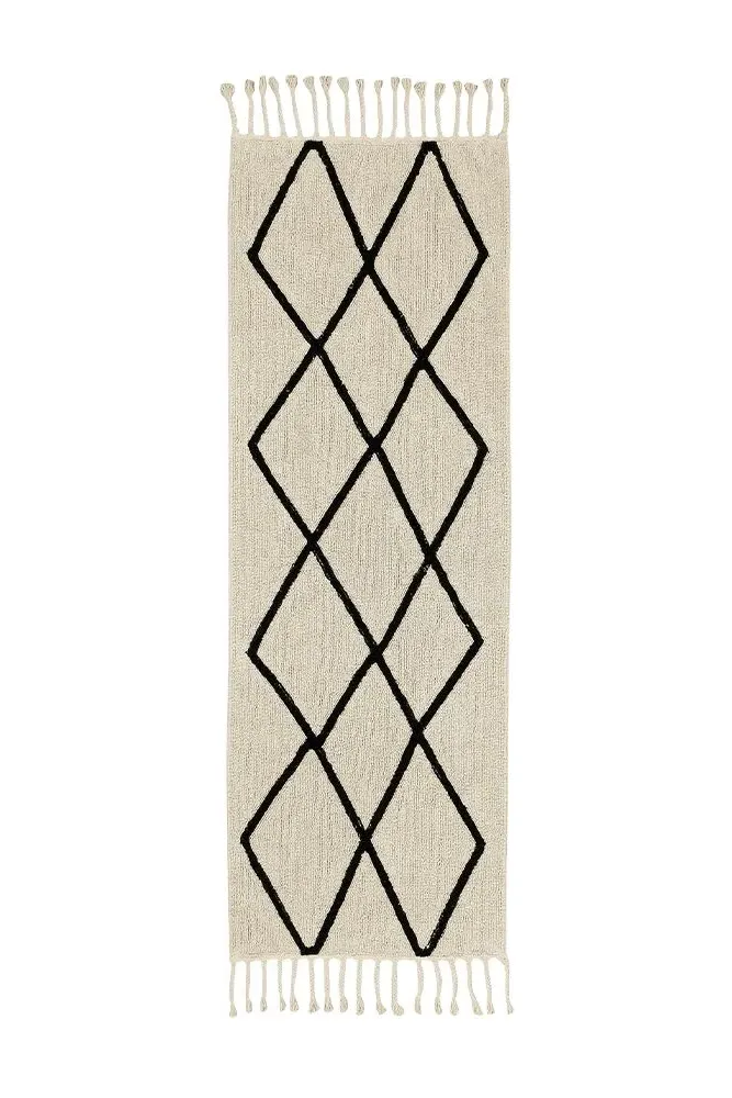 Washable Runner Rug Bereber - Beige