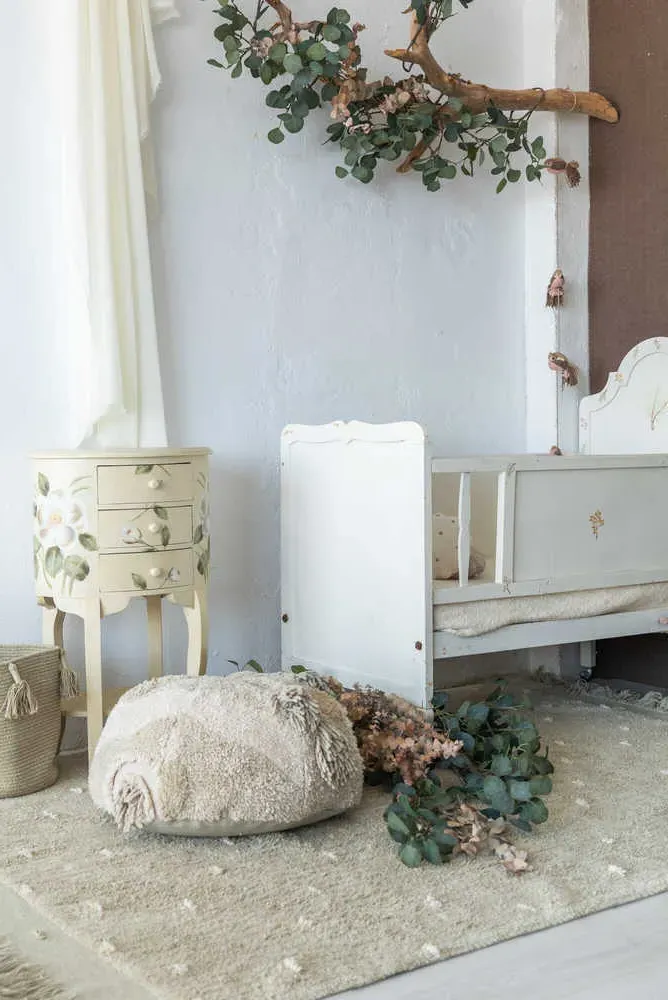 Woods Symphony Washable Rug - Olive