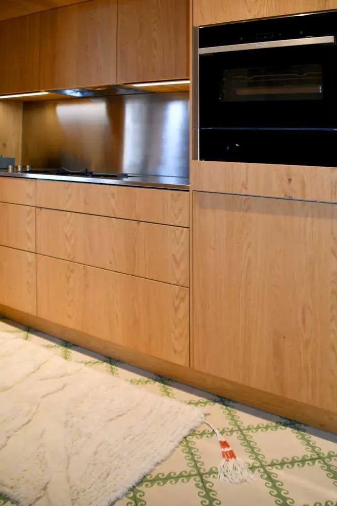 Wool Runner Rug Enkang - Ivory