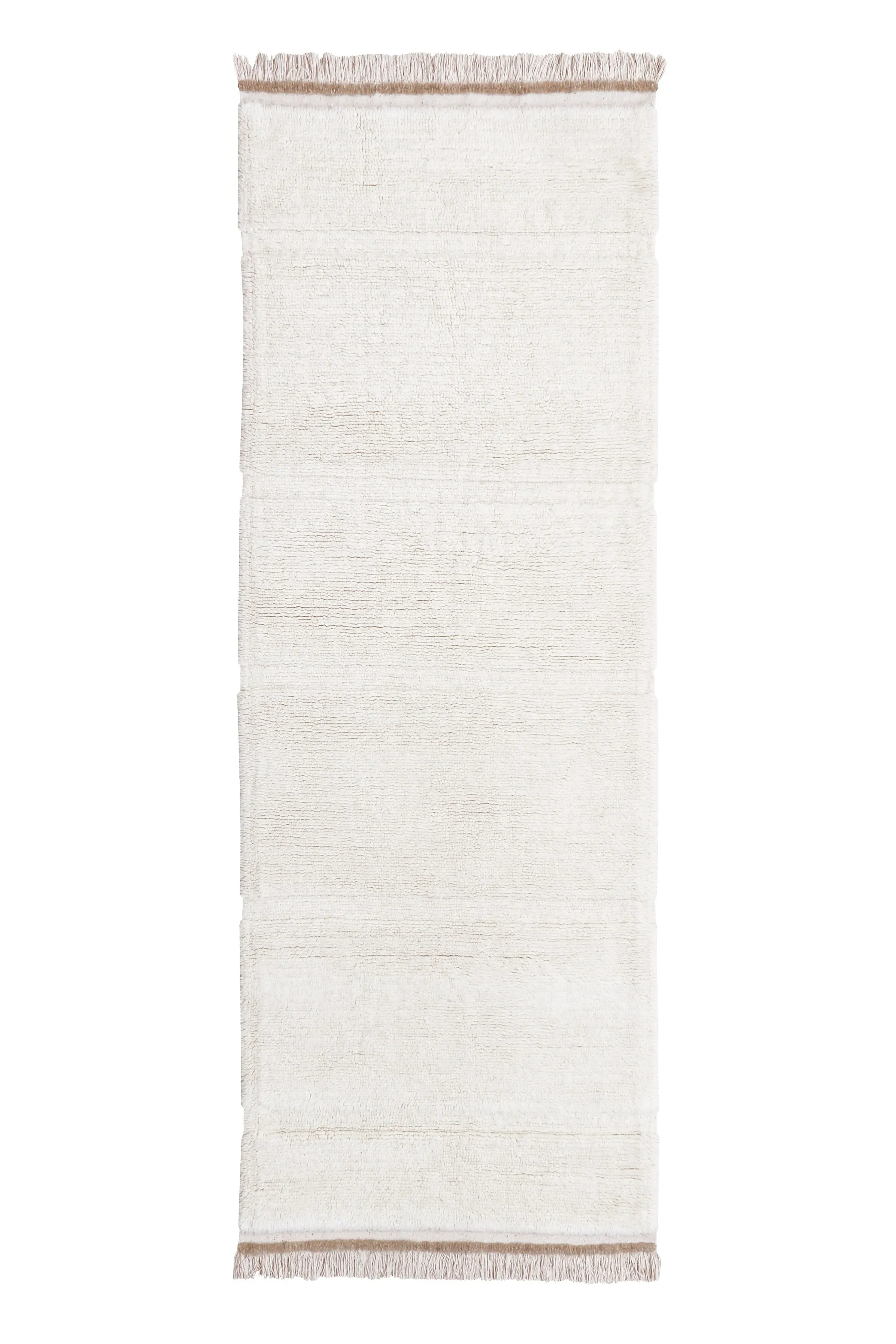 Wool Runner Rug Steppe - Sheep White, Wool