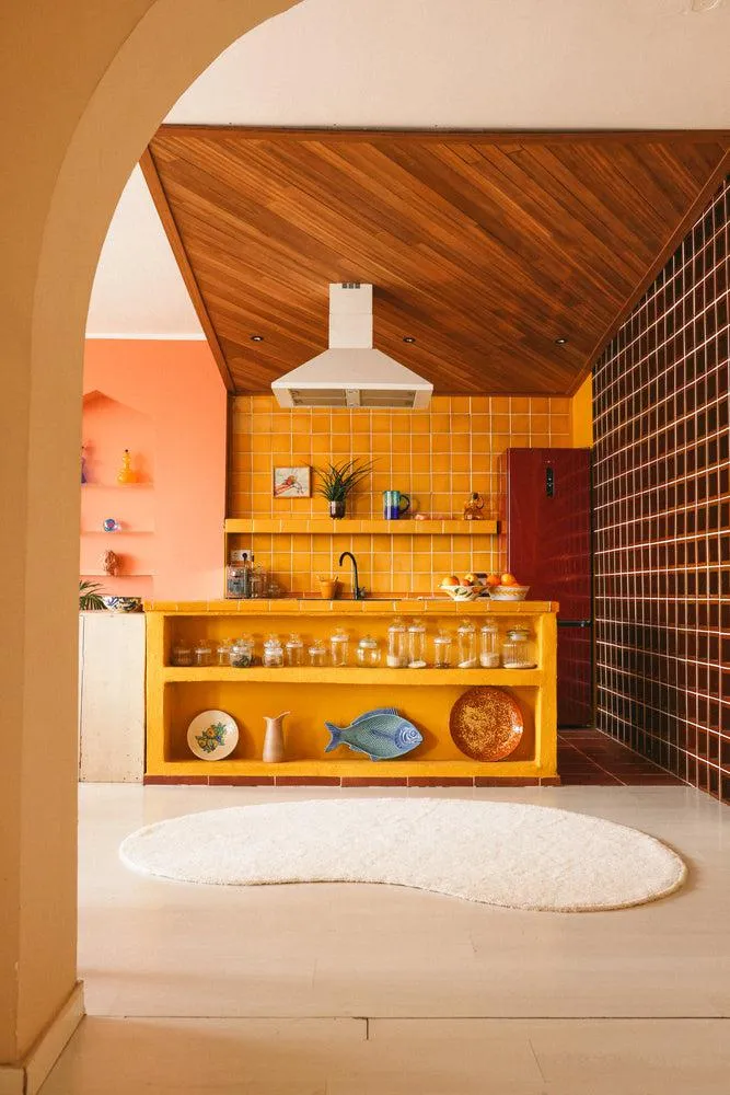 Wool Silhouette Rug - Natural, Wool