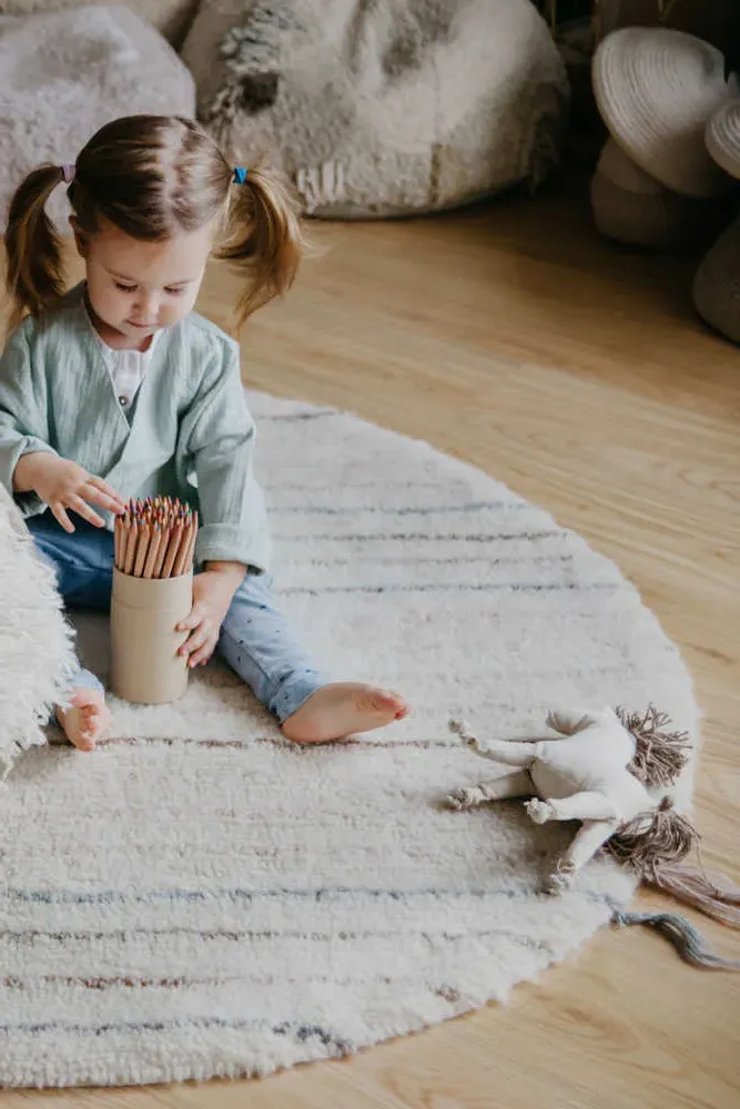 Woolable Arona Round Rug Ø 4' - Wool