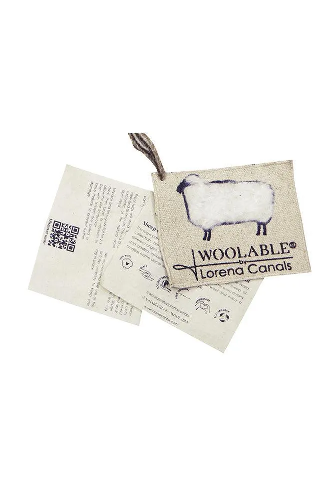 Woolable Dunes Rug - Sheep White, Wool