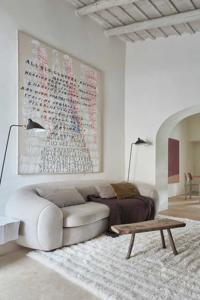 Woolable Dunes Rug - Sheep White, Wool