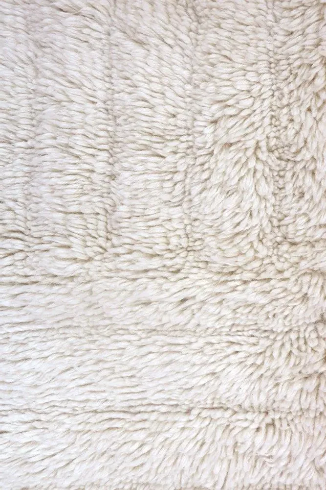 Woolable Dunes Rug - Sheep White, Wool