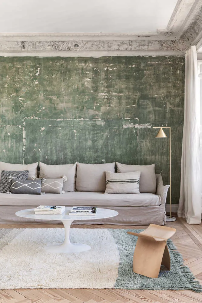 Woolable Into The Blue Shag Rug - Blue, Wool